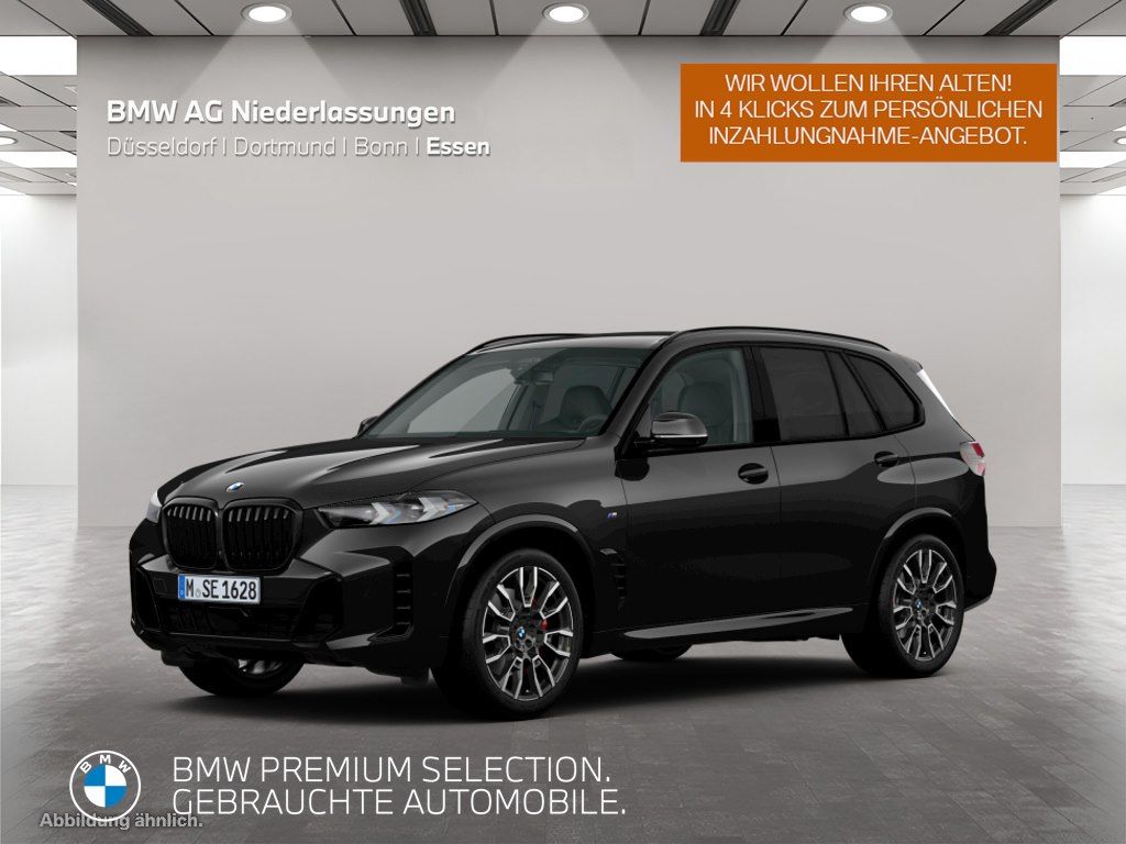 BMW X5 2023 г. Чёрный, пробег 59381 км