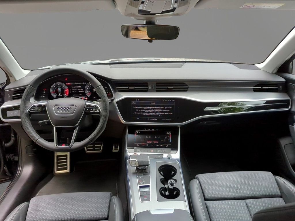 Audi S6 2023 г. Синий, пробег 26107 км