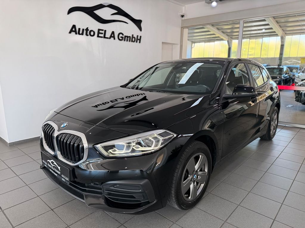 BMW 118 2022 г. Чёрный, пробег 42000 км