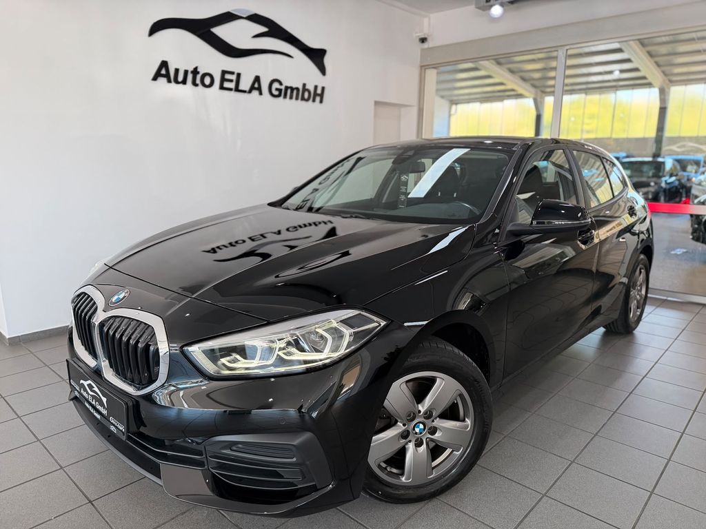 BMW 118 2022 г. Чёрный, пробег 42000 км