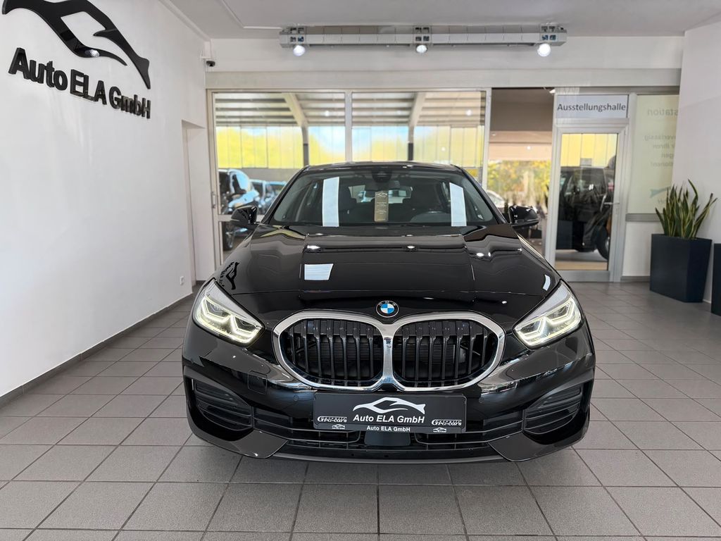 BMW 118 2022 г. Чёрный, пробег 42000 км