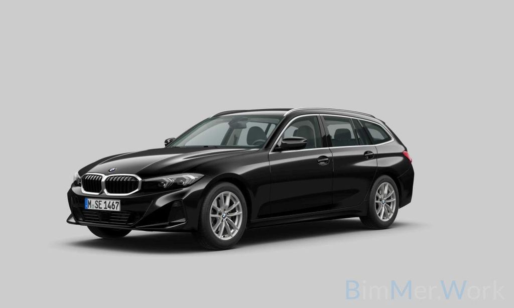 BMW 318 2023 г. Чёрный, пробег 31974 км