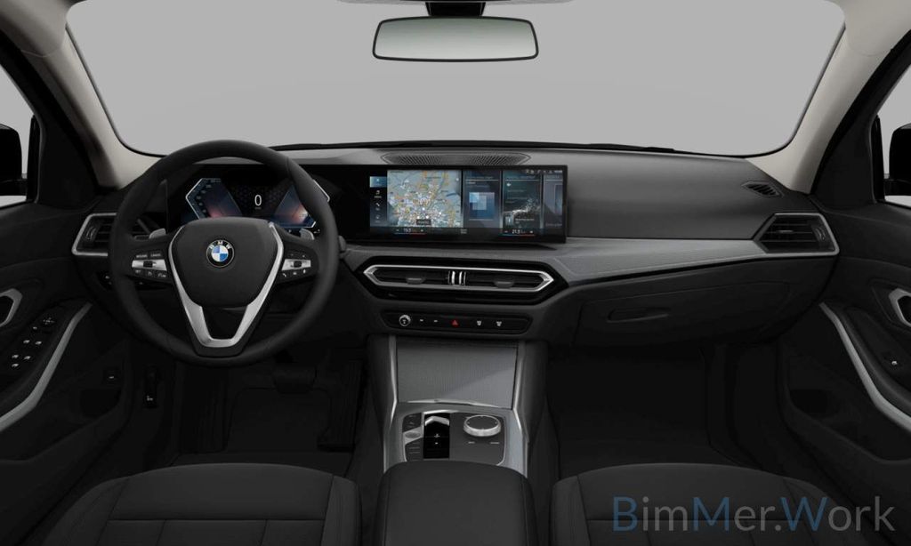 BMW 318 2023 г. Чёрный, пробег 31974 км