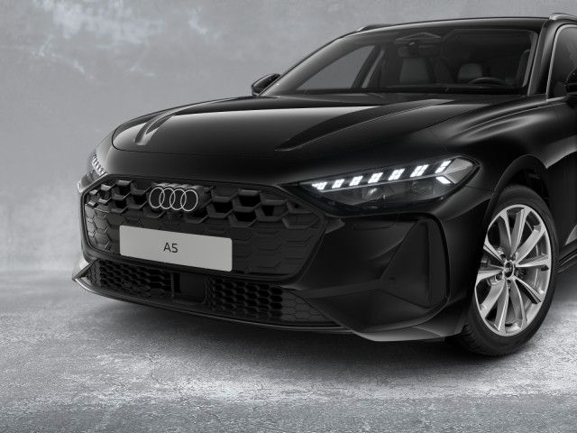 Audi A5 2026 г. Чёрный, пробег 28124 км