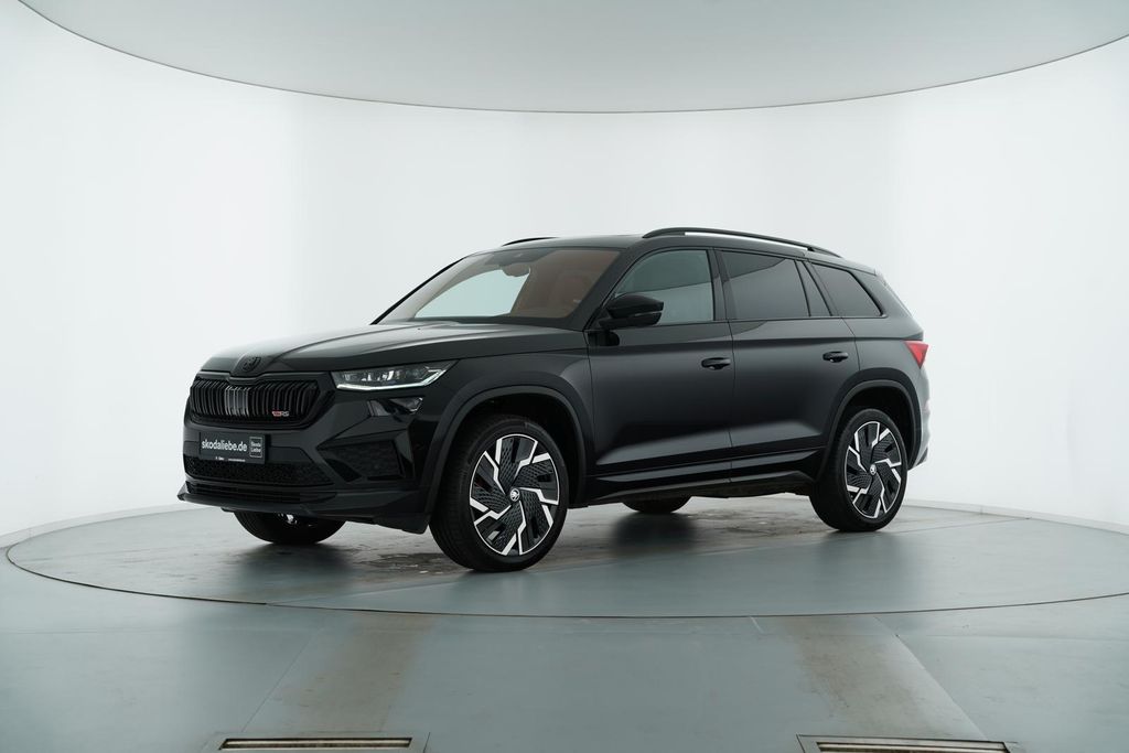 Skoda Kodiaq 2021 г. Чёрный, пробег 44757 км