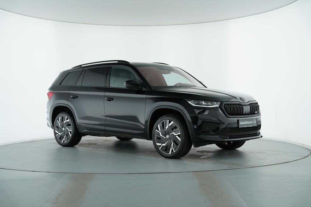 Skoda Kodiaq 2021 г. Чёрный, пробег 44757 км