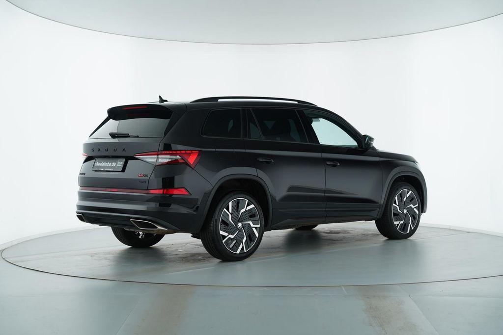 Skoda Kodiaq 2021 г. Чёрный, пробег 44757 км