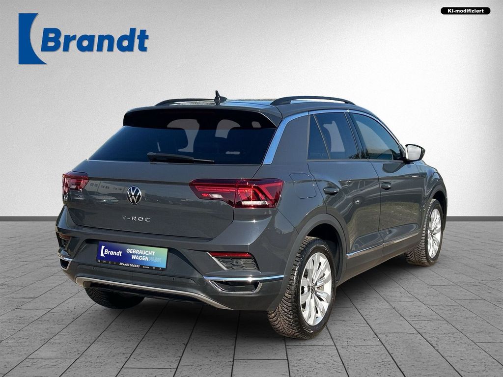 Volkswagen T-Roc 2022 г. Серый, пробег 55440 км