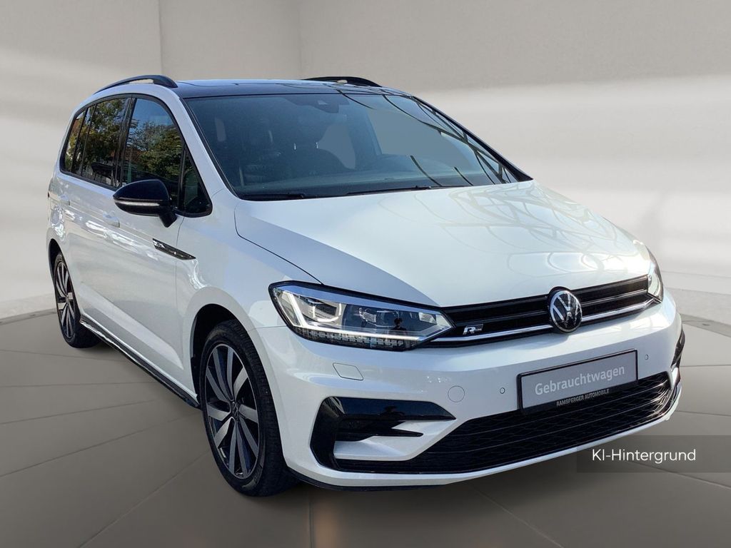 Volkswagen Touran 2022 г. Белый, пробег 46916 км