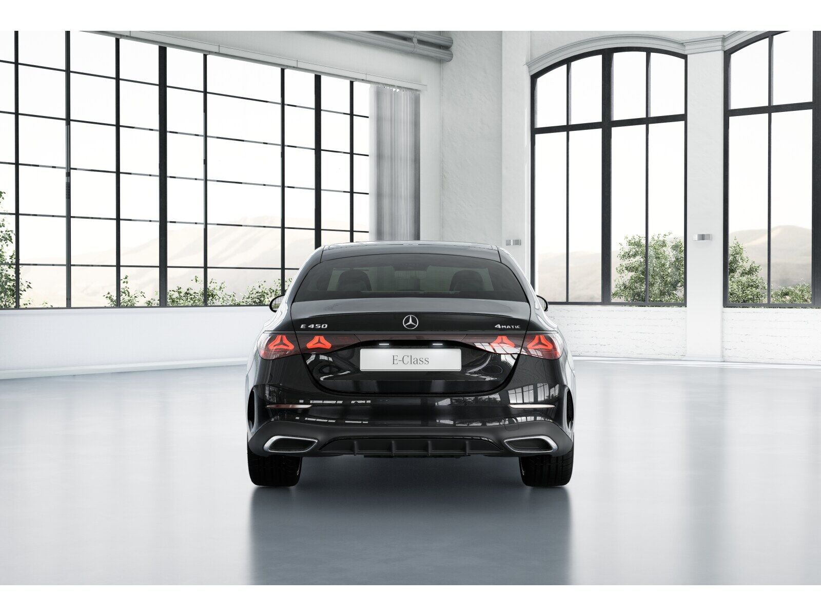 Mercedes-Benz E 450 2025 г. Чёрный, пробег 18000 км