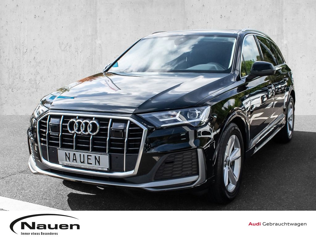 Audi Q7 2023 г. Чёрный, пробег 49505 км