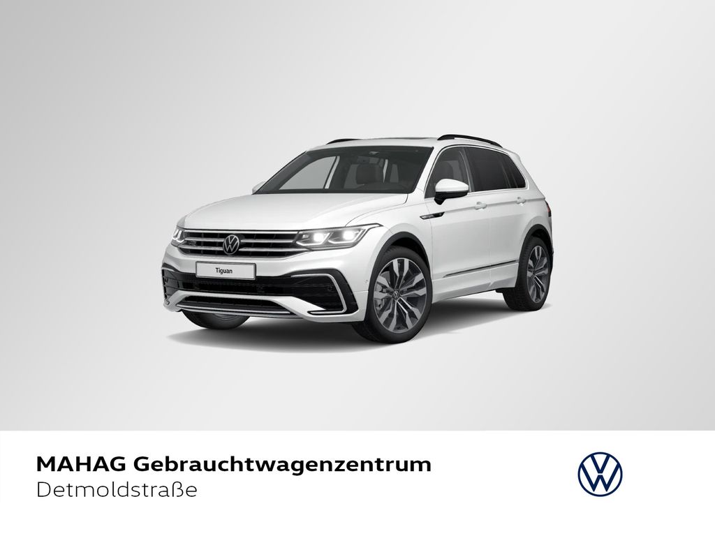 Volkswagen Tiguan 2023 г. Белый, пробег 34806 км