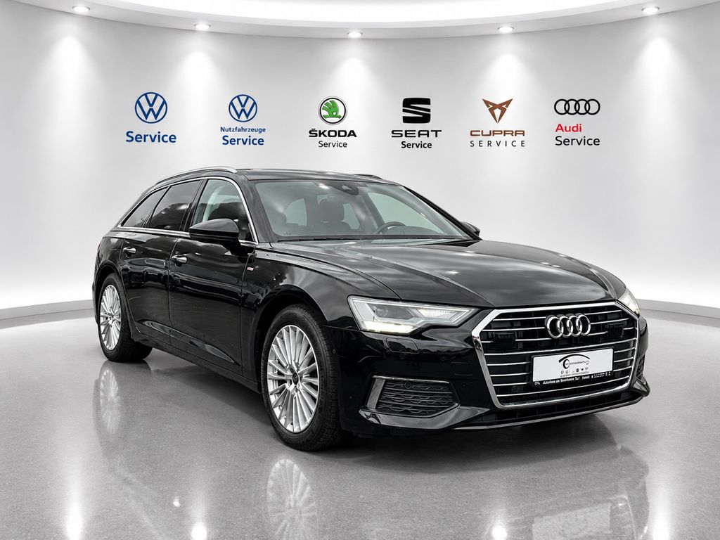 Audi A6 2022 г. Чёрный, пробег 59684 км