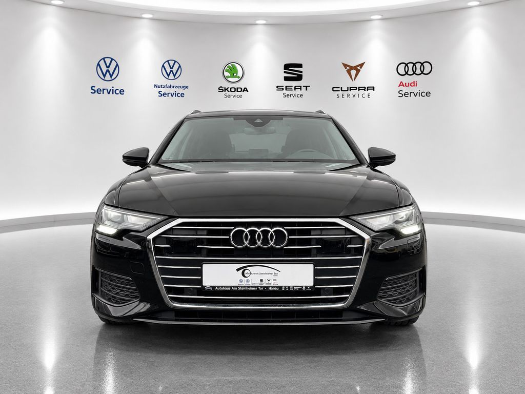 Audi A6 2022 г. Чёрный, пробег 59684 км