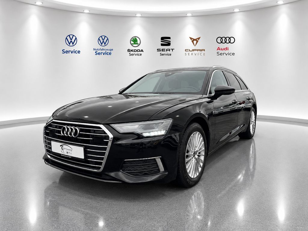 Audi A6 2022 г. Чёрный, пробег 59684 км
