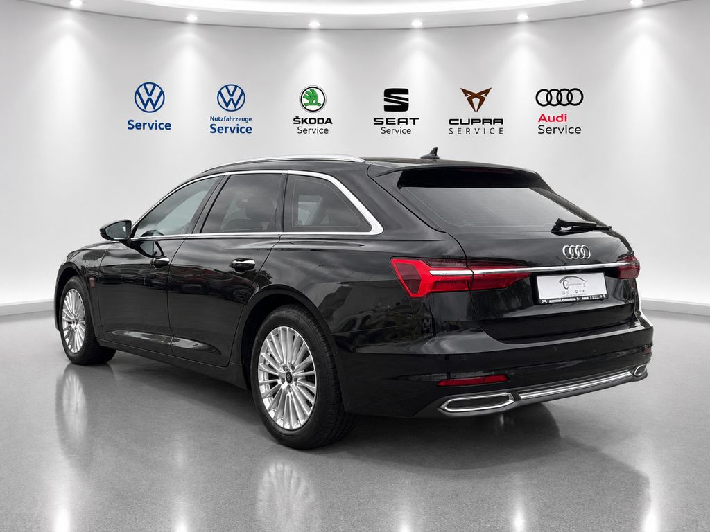 Audi A6 2022 г. Чёрный, пробег 59684 км