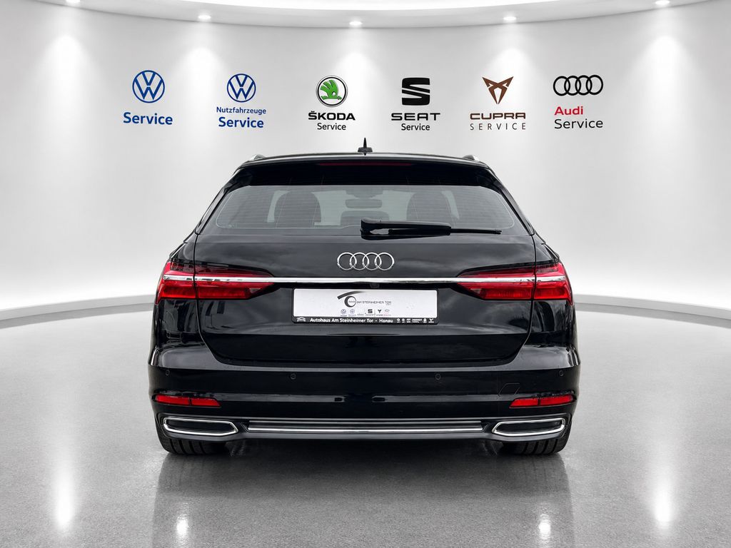 Audi A6 2022 г. Чёрный, пробег 59684 км
