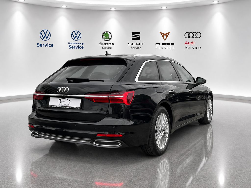 Audi A6 2022 г. Чёрный, пробег 59684 км