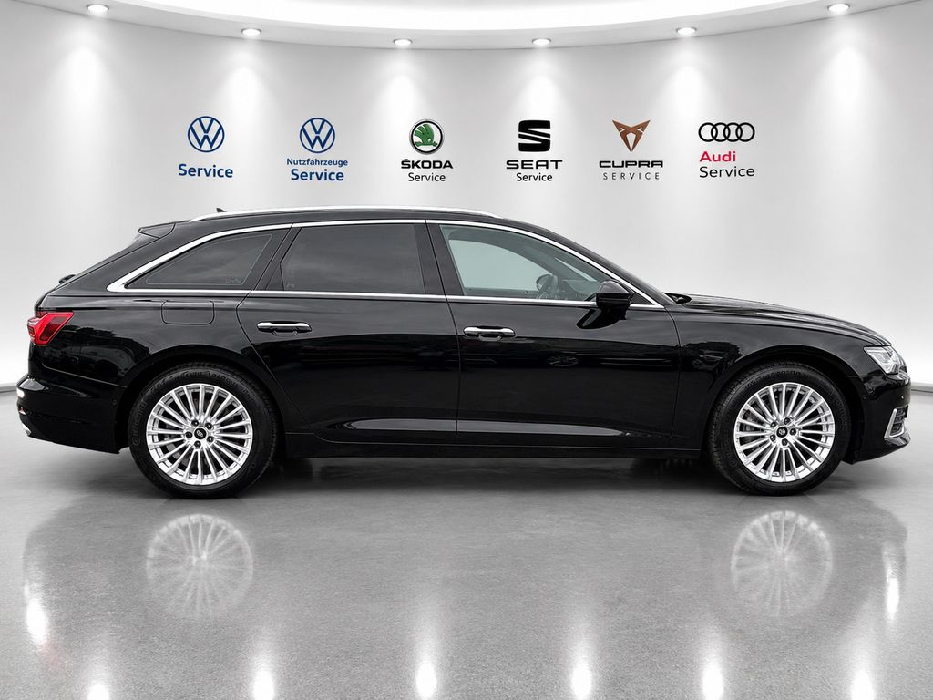 Audi A6 2022 г. Чёрный, пробег 59684 км