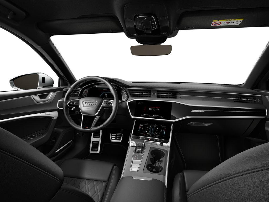 Audi S6 2024 г. Чёрный, пробег 27857 км