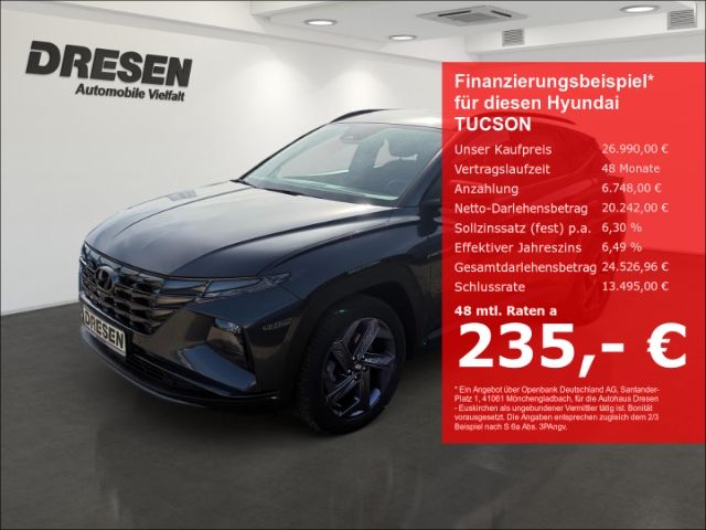 Hyundai Tucson 2024 г. Чёрный, пробег 55361 км