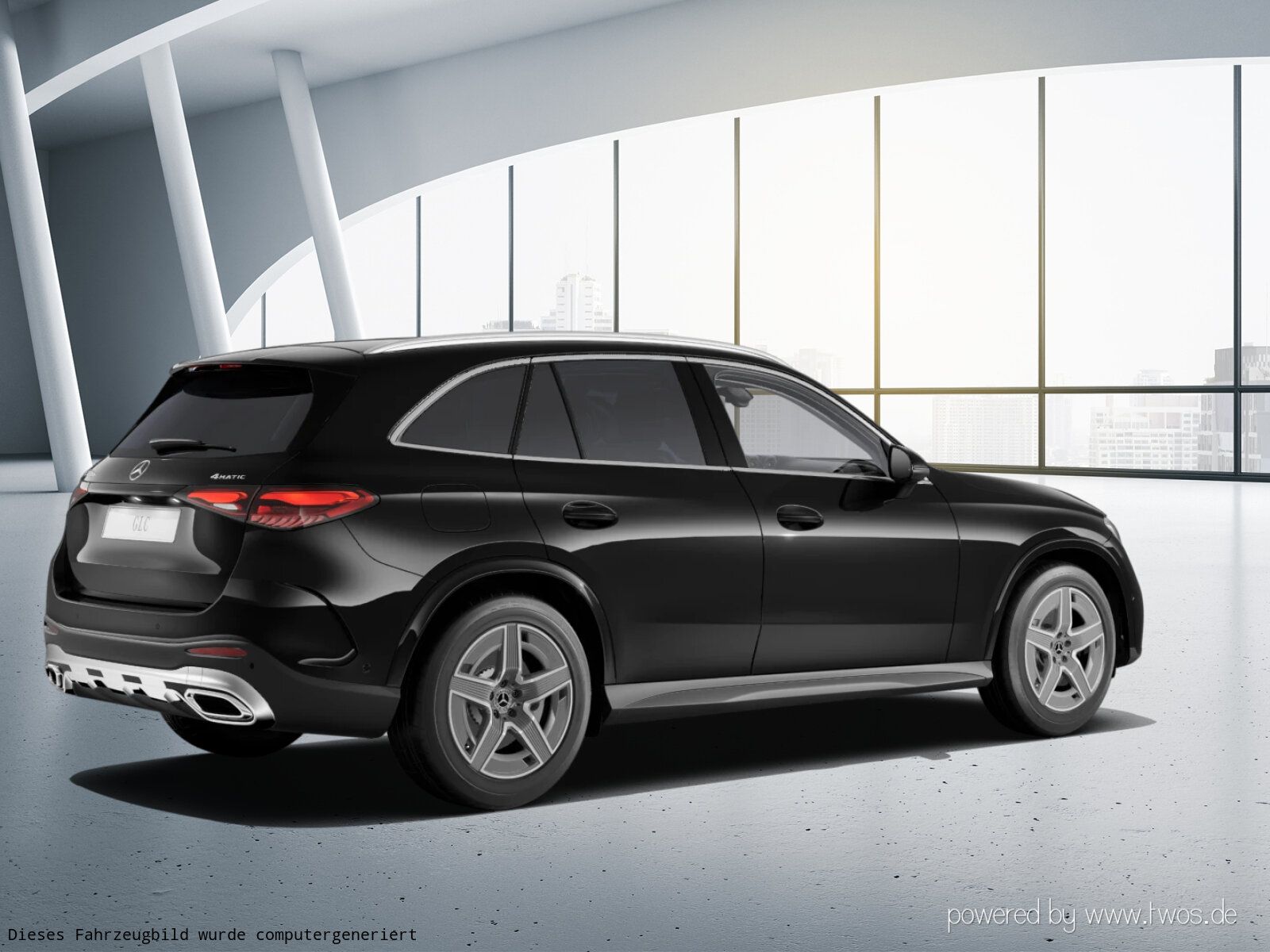 Mercedes-Benz GLC 300 2024 г. Чёрный, пробег 33541 км