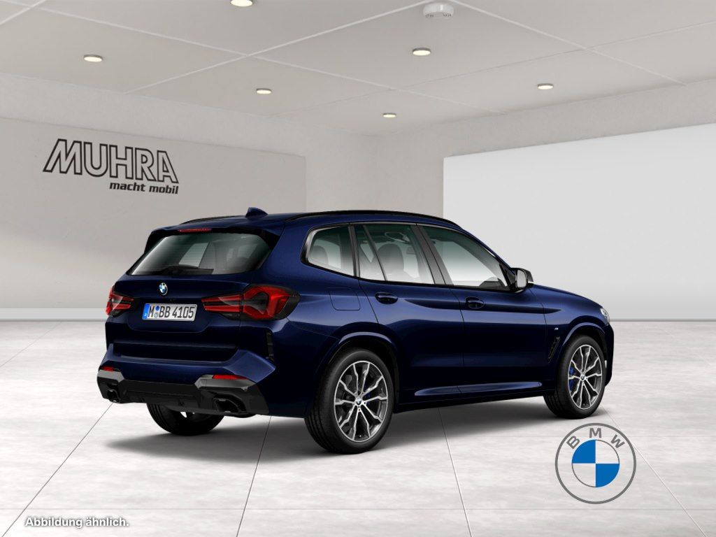 BMW X3 M40 2023 г. Синий, пробег 43984 км