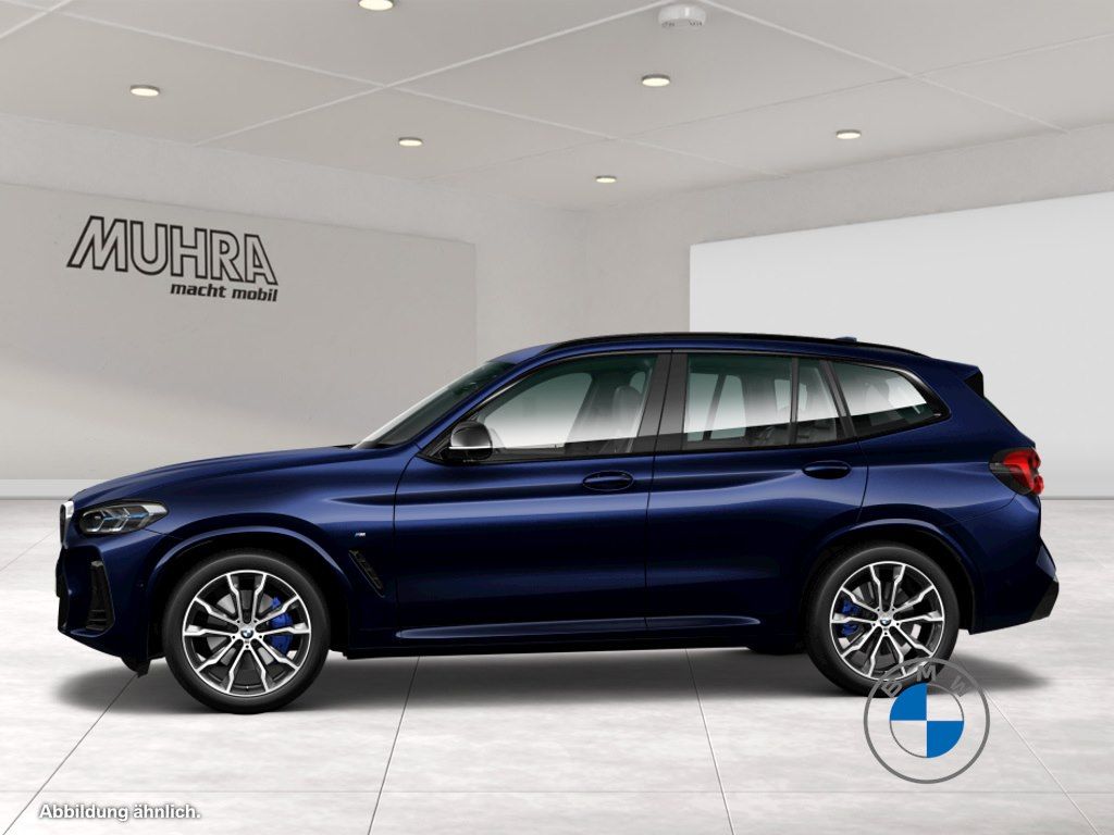 BMW X3 M40 2023 г. Синий, пробег 43984 км