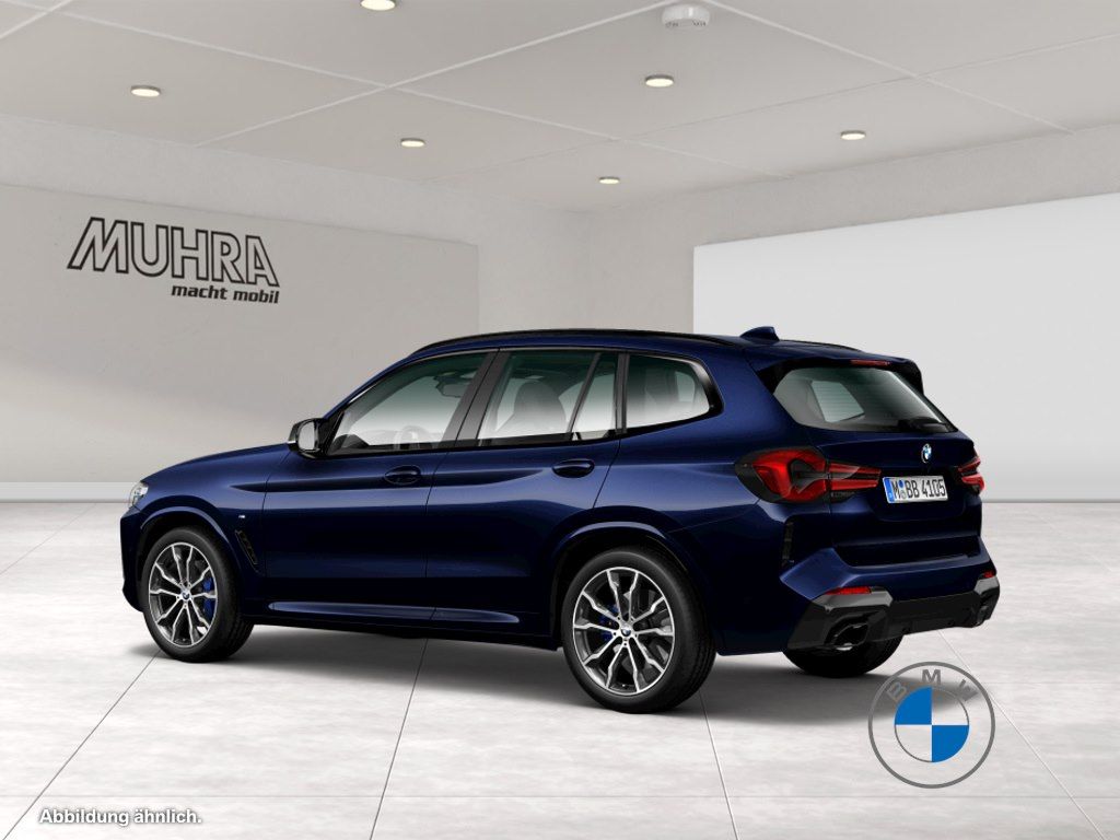 BMW X3 M40 2023 г. Синий, пробег 43984 км