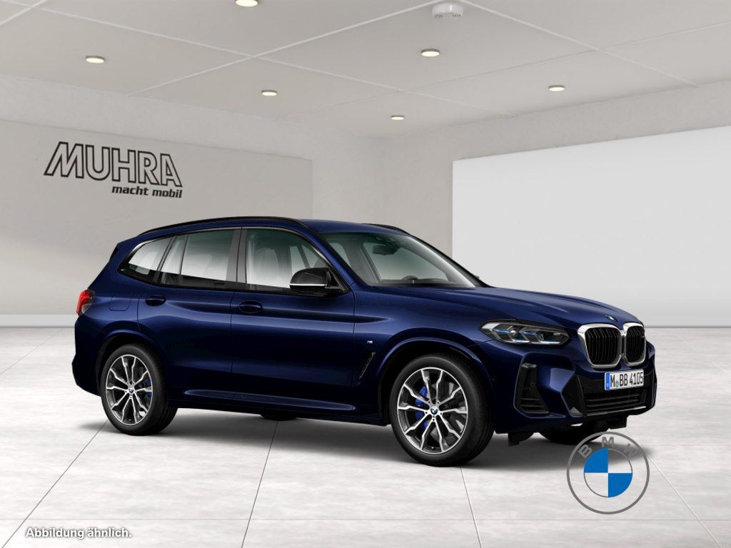 BMW X3 M40 2023 г. Синий, пробег 43984 км