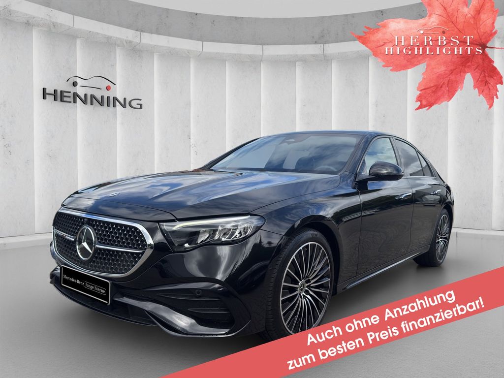 Mercedes-Benz E 220 2025 г. Чёрный, пробег 18202 км