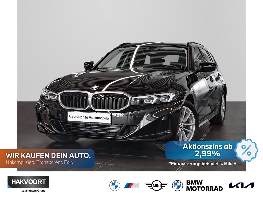 BMW 320 2023 г. Чёрный, пробег 31200 км