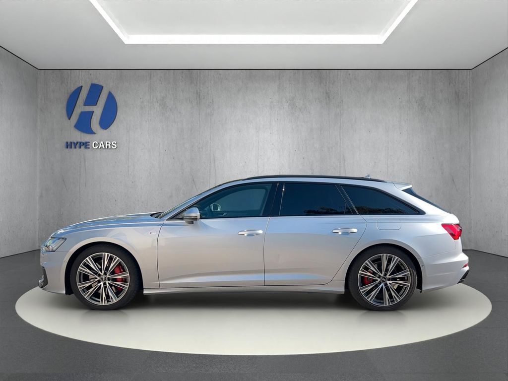 Audi A6 2024 г. Серебристый, пробег 52237 км