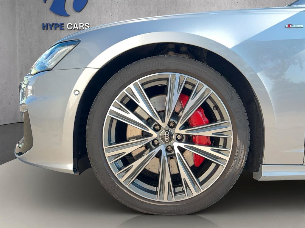Audi A6 2024 г. Серебристый, пробег 52237 км