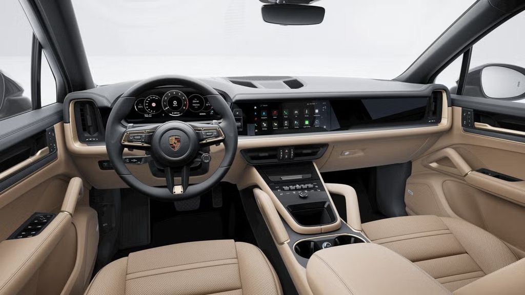 Porsche Cayenne 2023 г. Чёрный, пробег 45400 км