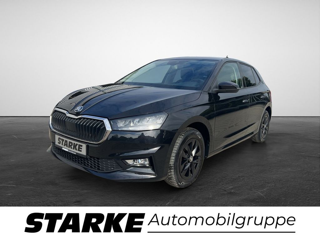 Skoda Fabia 2021 г. Чёрный, пробег 57927 км
