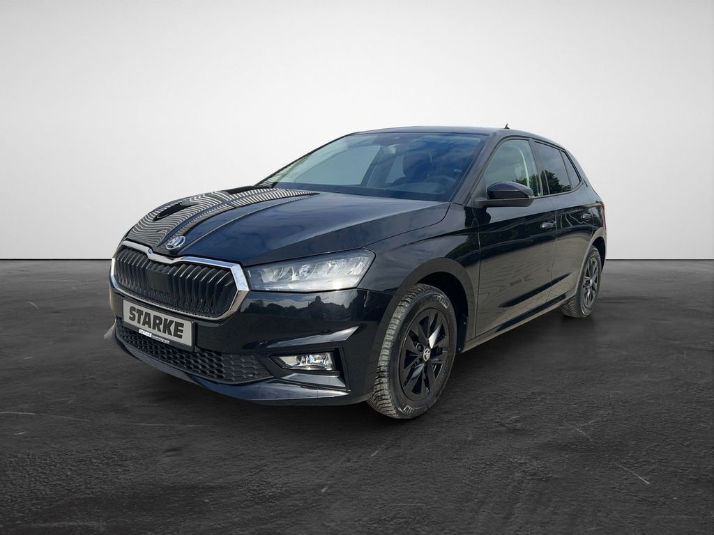 Skoda Fabia 2021 г. Чёрный, пробег 57927 км