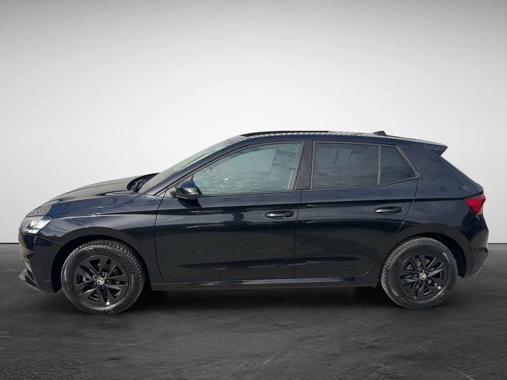 Skoda Fabia 2021 г. Чёрный, пробег 57927 км