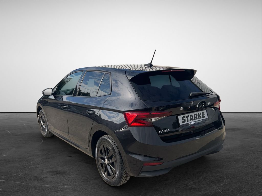 Skoda Fabia 2021 г. Чёрный, пробег 57927 км