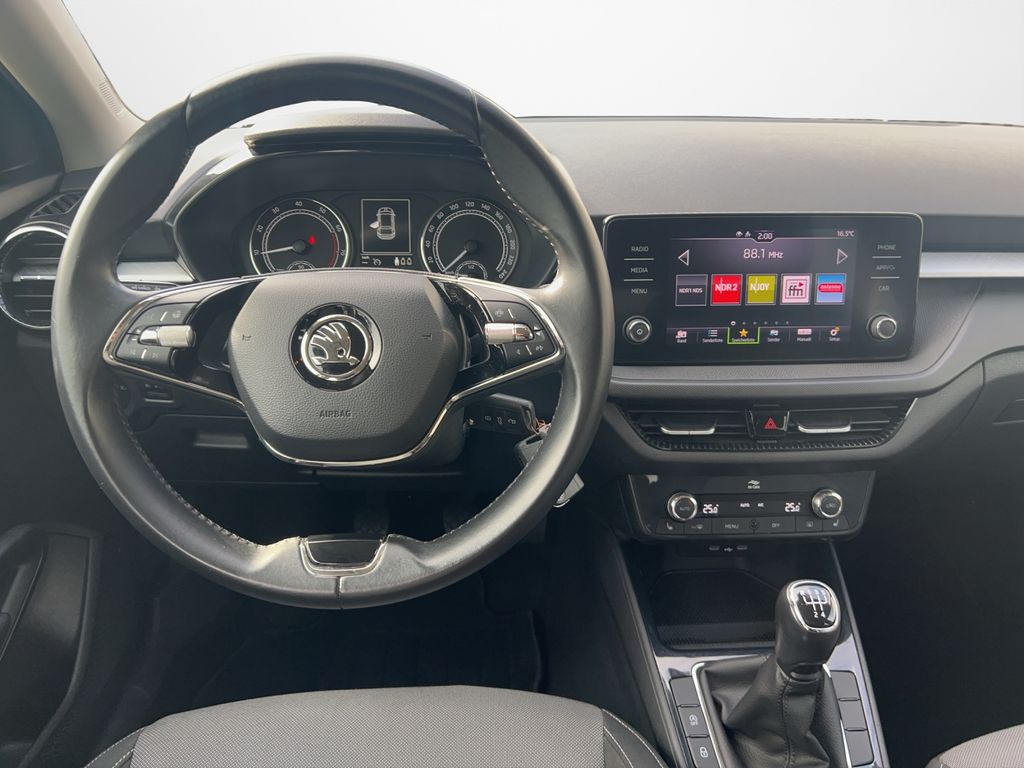 Skoda Fabia 2021 г. Чёрный, пробег 57927 км