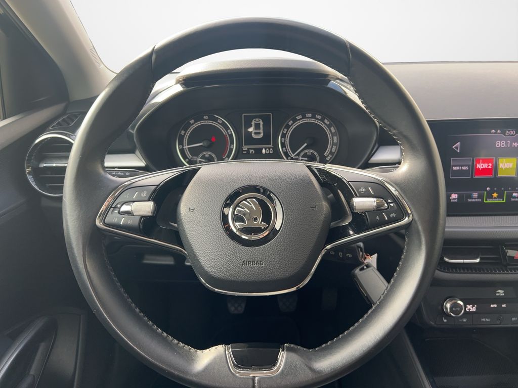 Skoda Fabia 2021 г. Чёрный, пробег 57927 км
