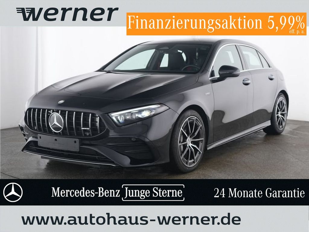 Mercedes-Benz A 35 AMG 2025 г. Чёрный, пробег 10292 км