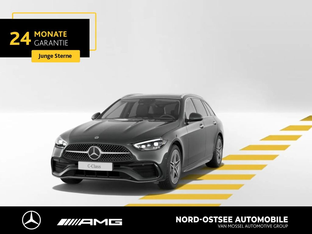 Mercedes-Benz C 220 2024 г. Серый, пробег 16624 км