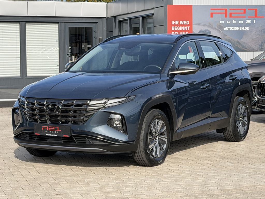 Hyundai Tucson 2022 г. Синий, пробег 29856 км
