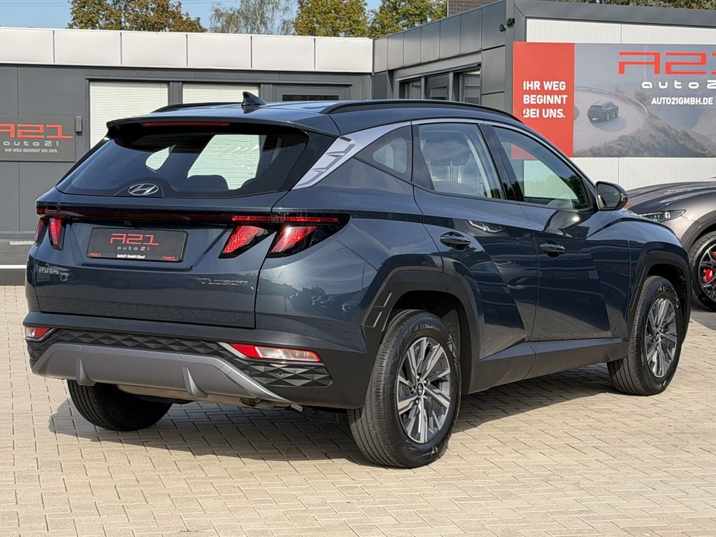 Hyundai Tucson 2022 г. Синий, пробег 29856 км