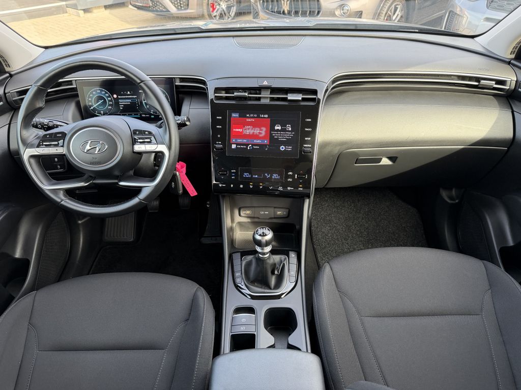 Hyundai Tucson 2022 г. Синий, пробег 29856 км