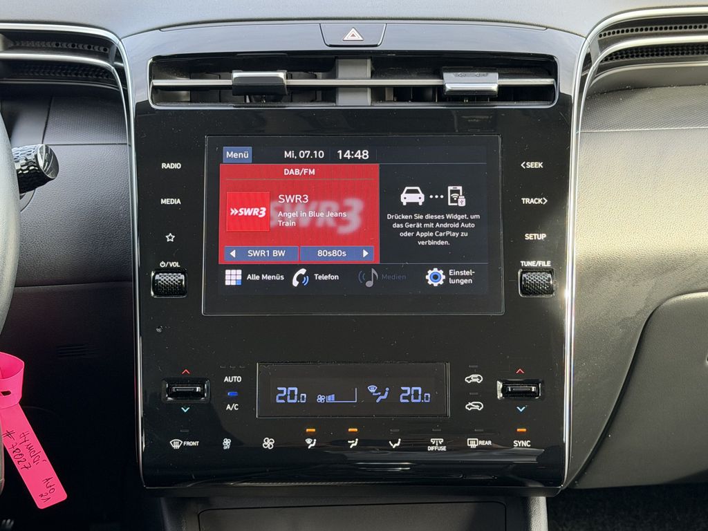 Hyundai Tucson 2022 г. Синий, пробег 29856 км