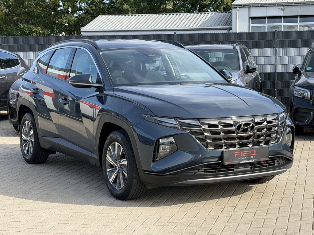Hyundai Tucson 2022 г. Синий, пробег 29856 км