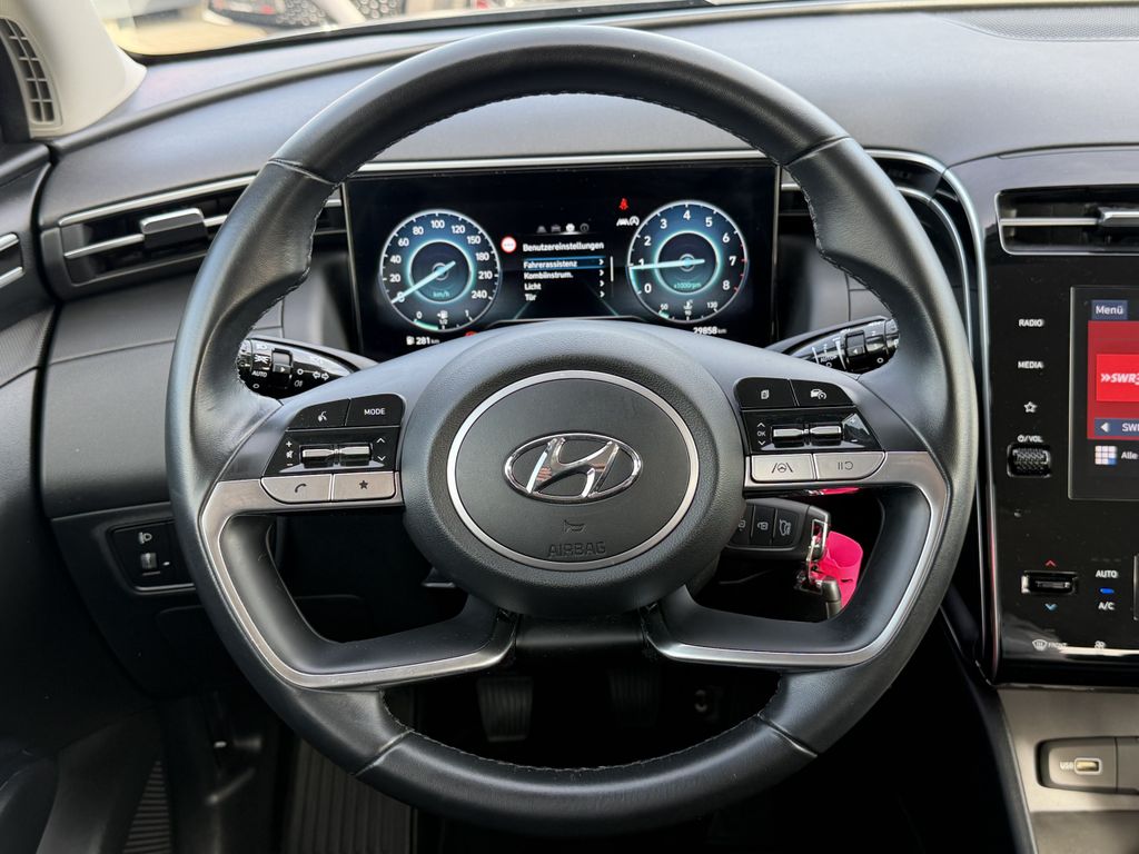 Hyundai Tucson 2022 г. Синий, пробег 29856 км