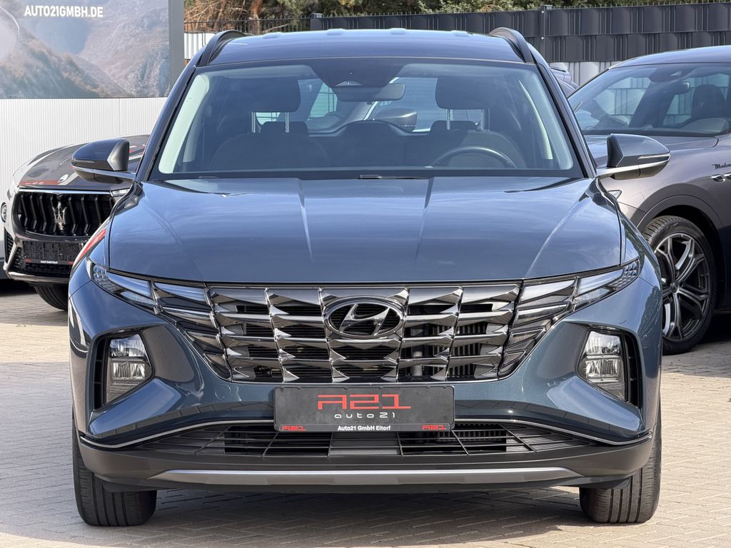 Hyundai Tucson 2022 г. Синий, пробег 29856 км